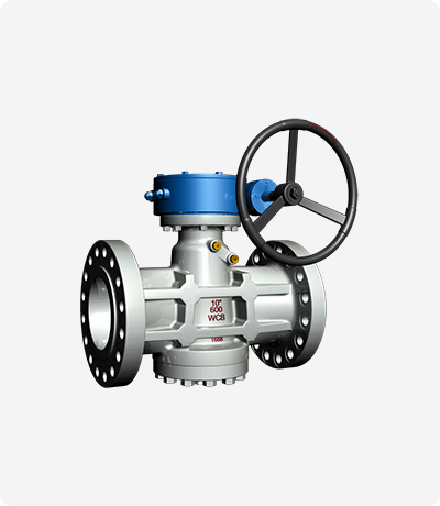 Inverted Pressure Balance Lubricated Plug Valve