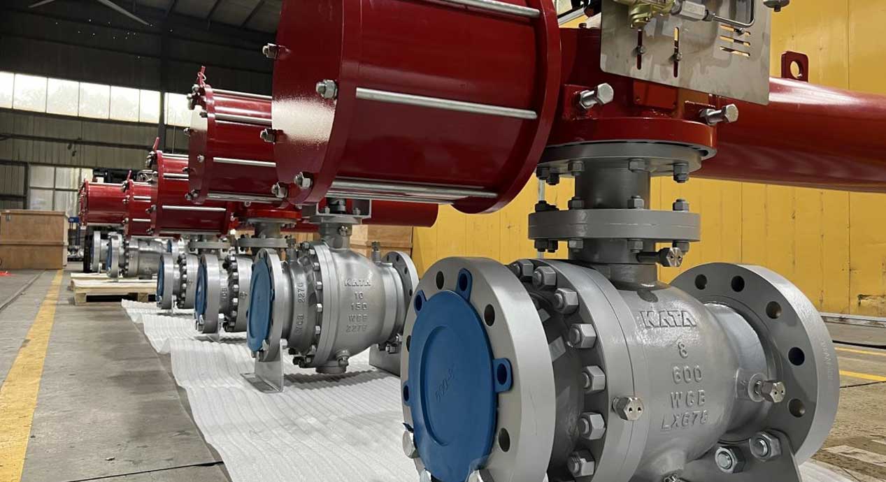 Kaitai Valve Group:Successfully Delivers Pneumatic Actuator Valves